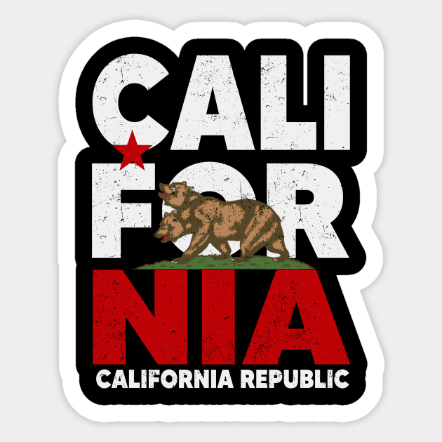 new california republic Sticker by lany creative